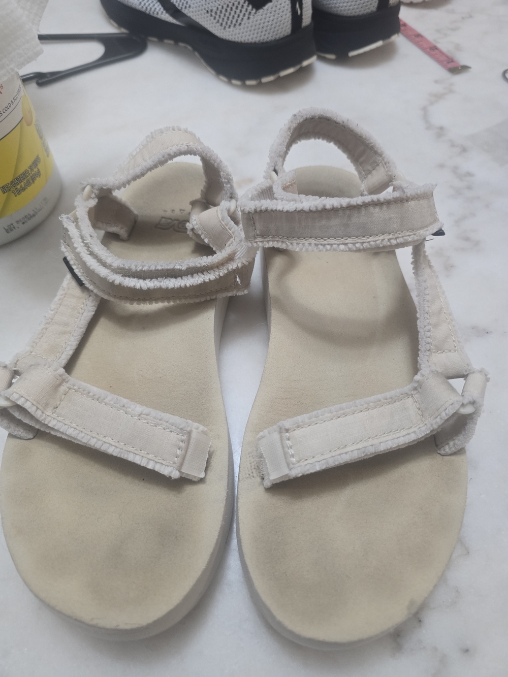 Teva Women's Beige/Tan Strappy Sandals